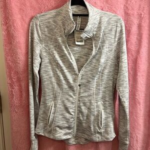 NWT 90 degrees grey and white jacket M